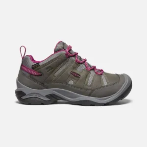 1026770 Keen Women's Circadia Waterproof Steel Grey/Boysenberry