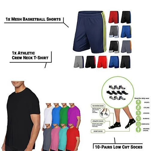 12-Piece: Athletic Essentials Set