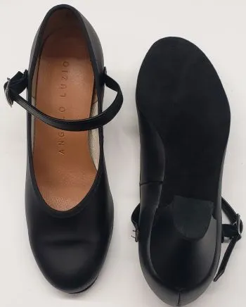 1.5" Abby -- Women's Closed Toe Ballroom Shoe -- Black