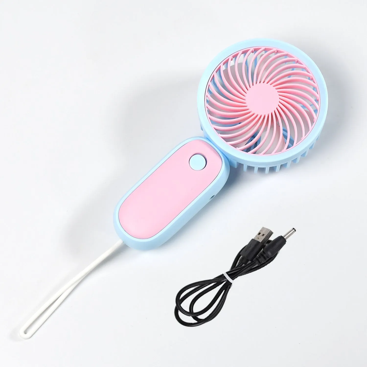 4800 Mini Handheld Fan Portable Rechargeable Mini Fan Easy to Carry, for Home, Office, Travel and Outdoor Use (Battery Not Include)