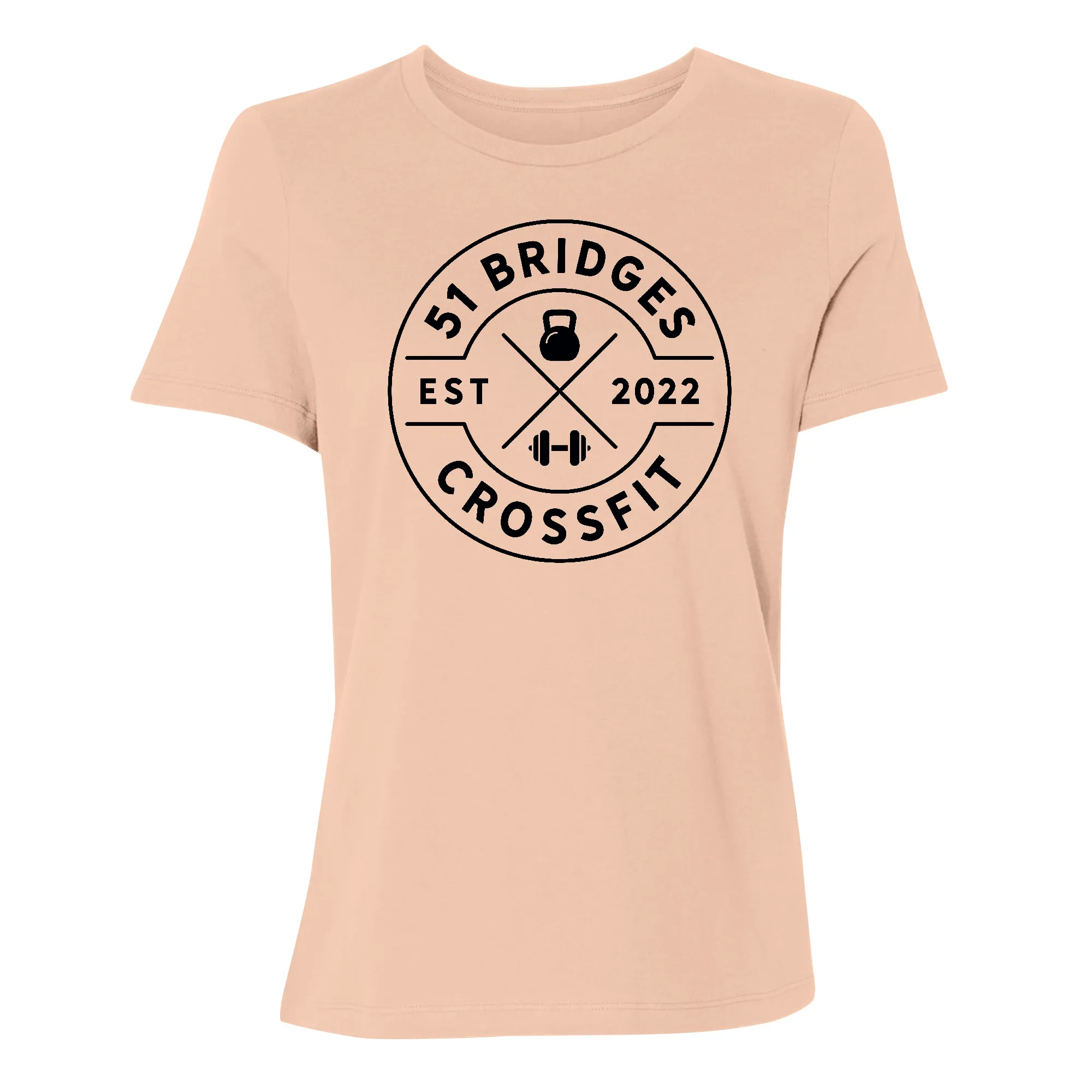 51 Bridges CrossFit Round Womens - T-Shirt