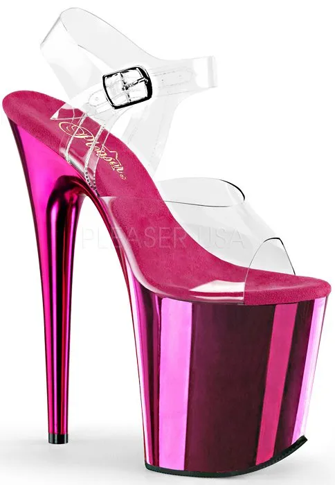 8" Spike Heel Platform  (Flamingo-808)