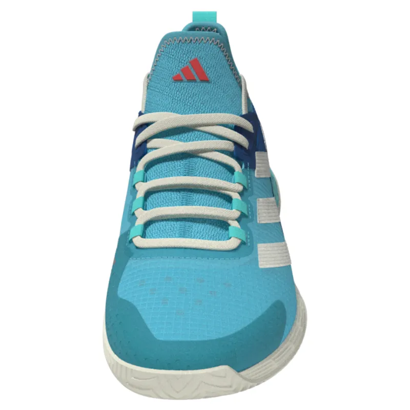 Adidas Adizero Ubersonic 4.1  Men Tennis Shoes - Turquoise / Light Aqua / Off White