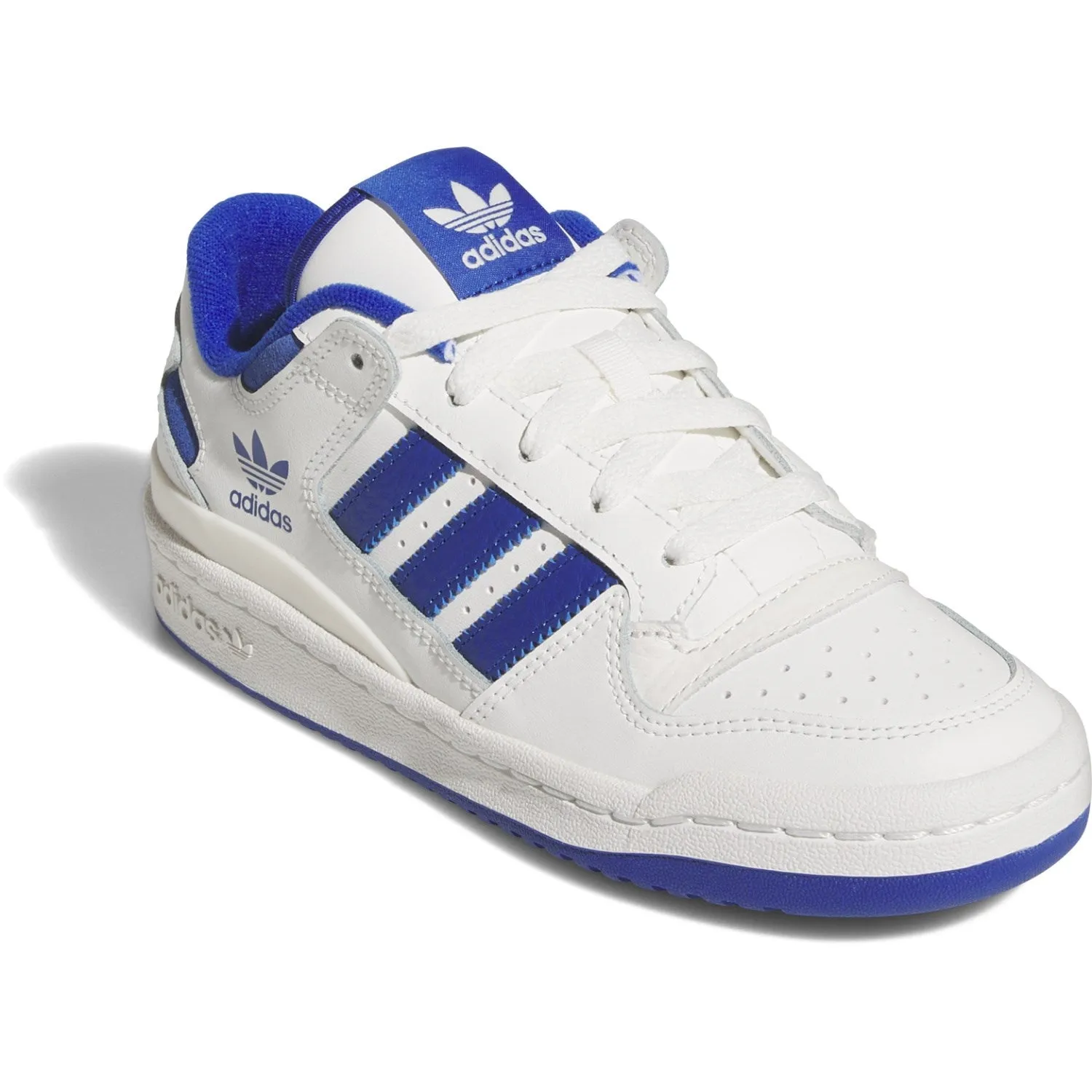 adidas Originals Core White/Team Royal Blue/Core White Forum Low Cl J Sneakers