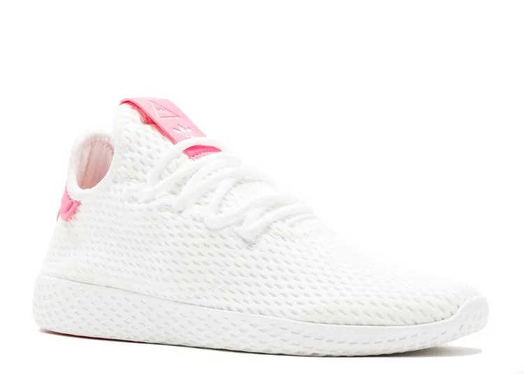 Adidas PHARRELL X TENNIS HU 'WHITE PINK' sneakers, white