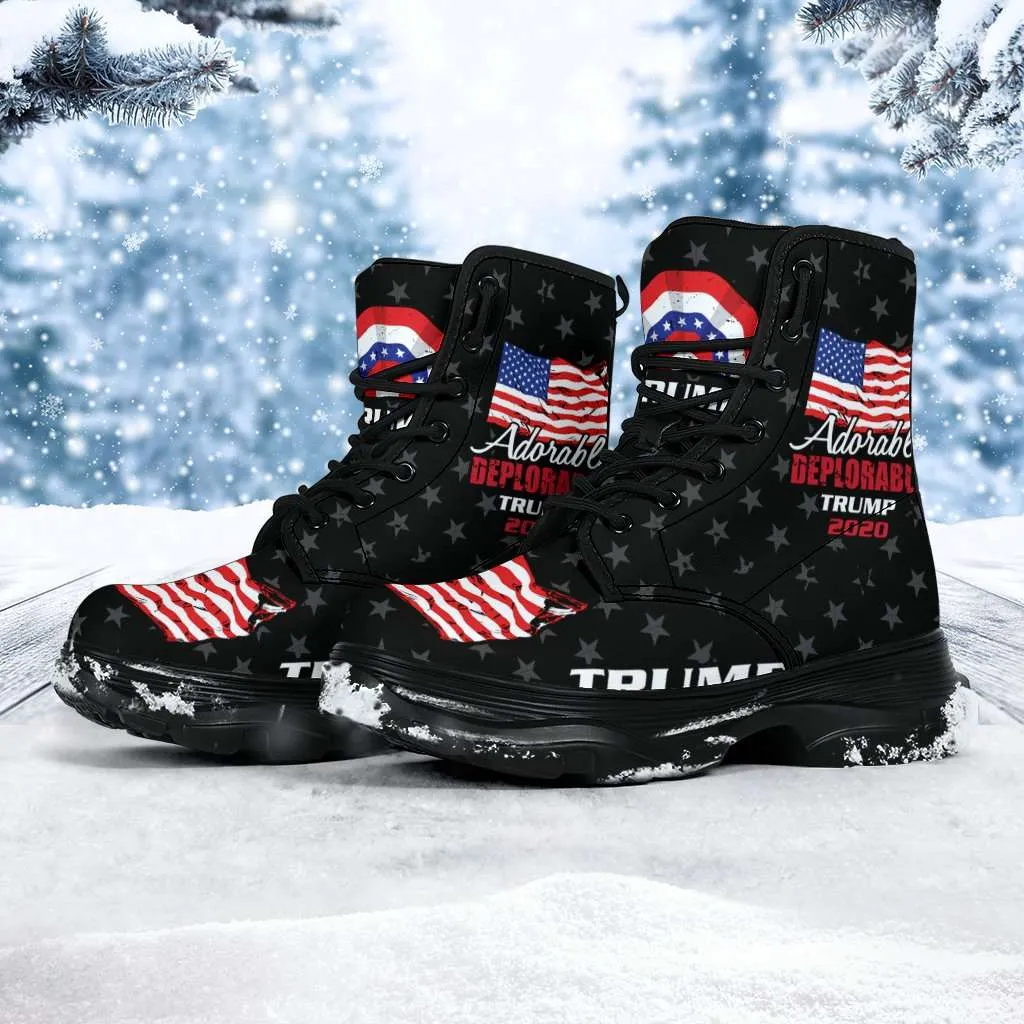 Adorable Deplorable Trump 2020 Sneaker Walking Boots