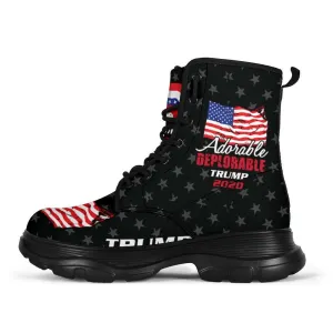 Adorable Deplorable Trump 2020 Sneaker Walking Boots