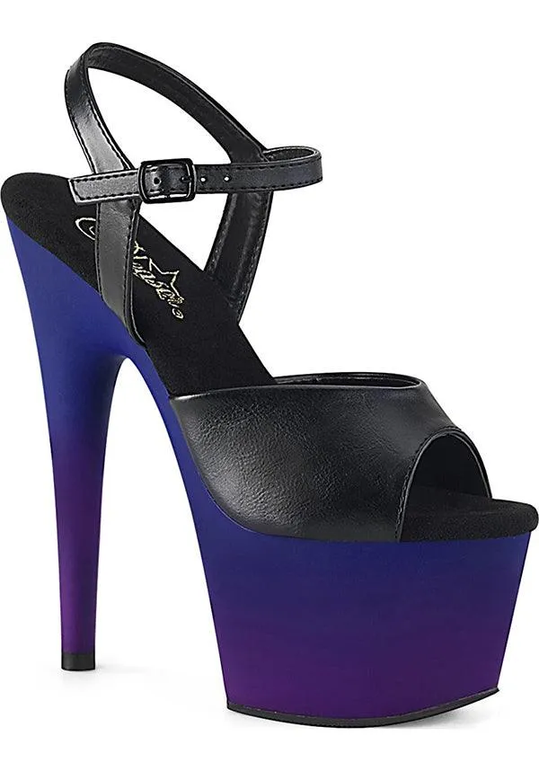 ADORE-709BP [Blue-Purple Ombre] | PLATFORM HEELS [PREORDER]