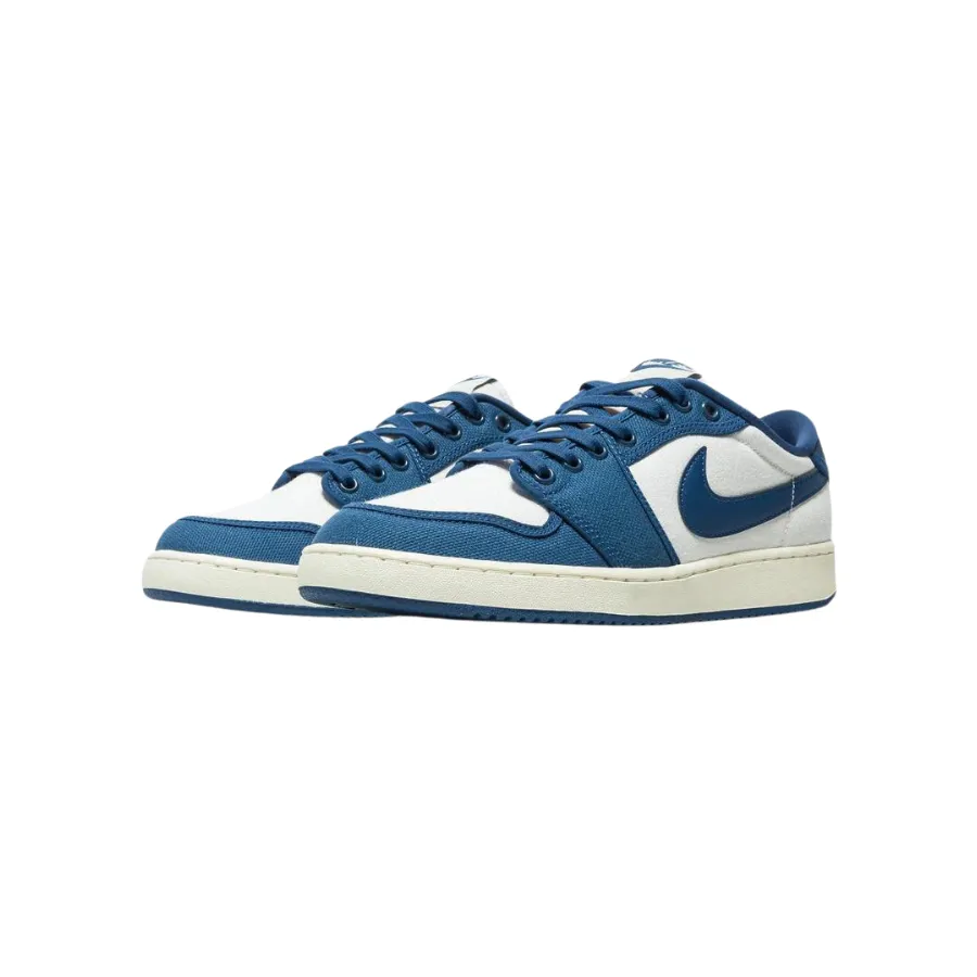 Air Jordan 1 KO Low Kentucky White Dark Royal Blue Sail