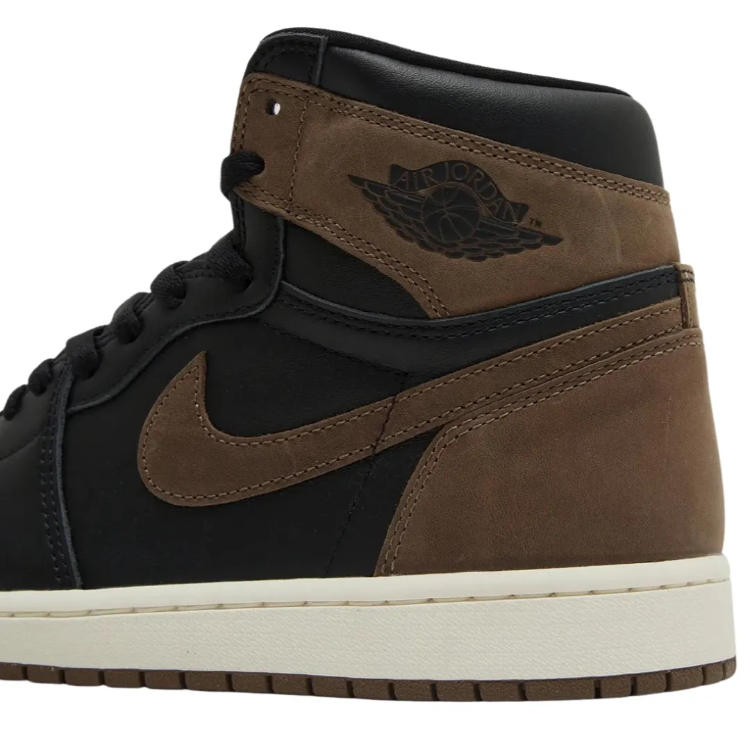 Air Jordan 1 Retro High OG Black Metallic Gold Palomino