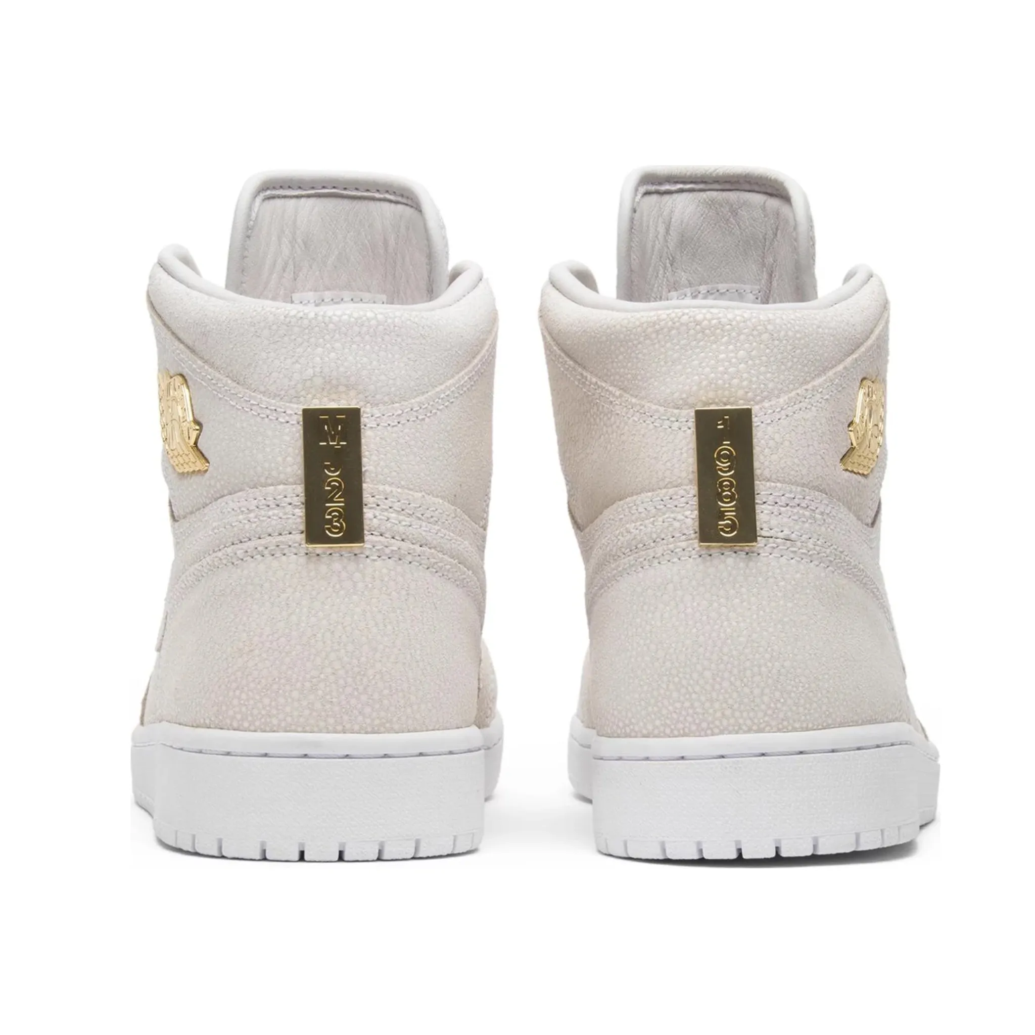 Air Jordan 1 Retro High Pinnacle White Metallic Gold