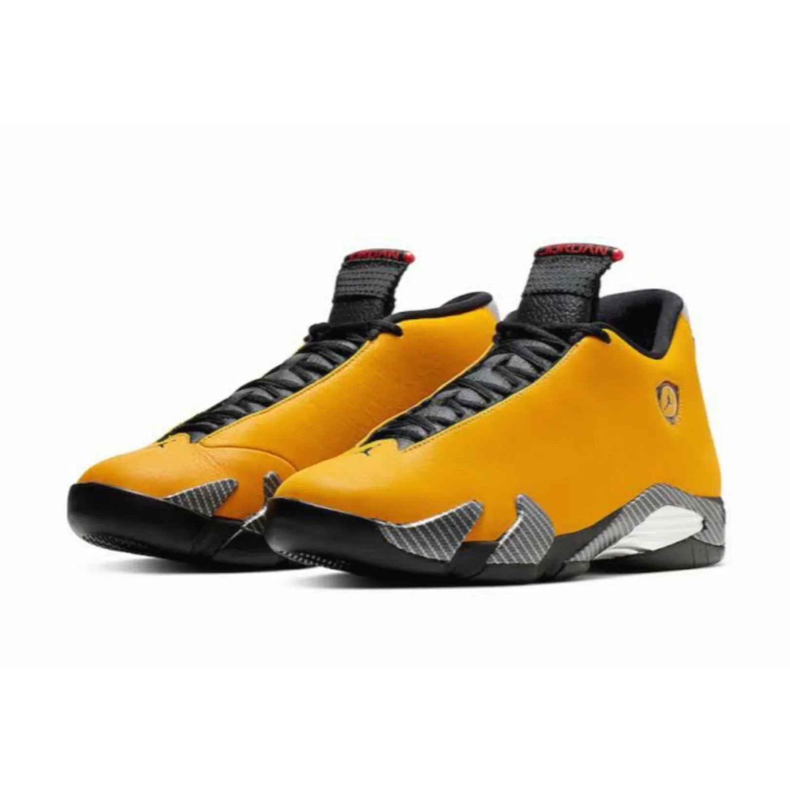 Air Jordan 14 Retro University Gold Reverse Ferrari