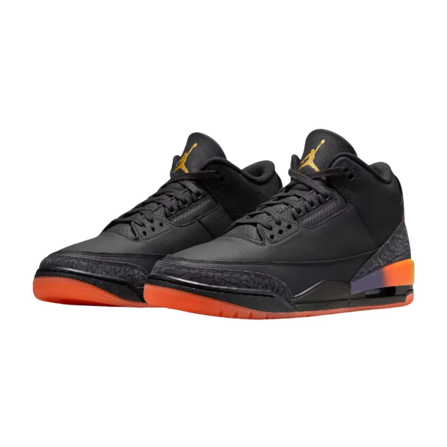 Air Jordan 3 Retro J Balvin Rio Black Solar Flare Total Crimson Abyss