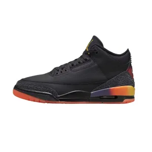 Air Jordan 3 Retro J Balvin Rio Black Solar Flare Total Crimson Abyss