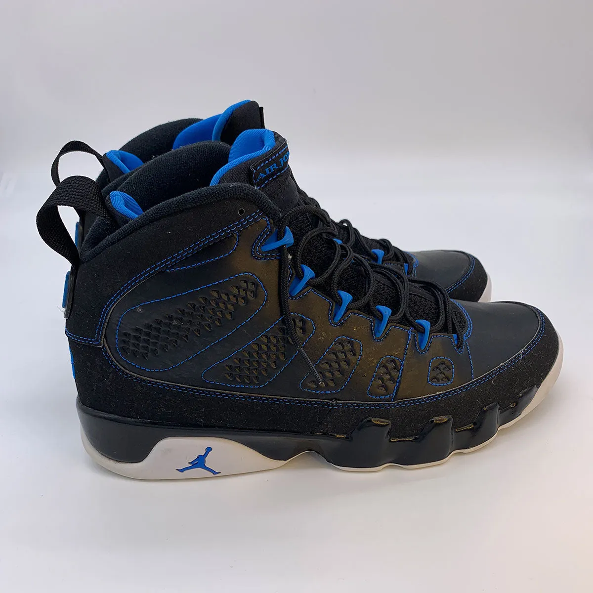 Air Jordan 9 IX Retro Photo Blue Black (Pre-Owned)