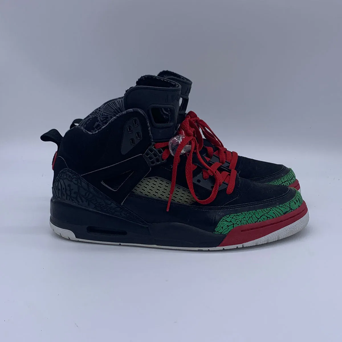 Air Jordan Spiz'ike OG Black Red Green 2007 (Pre-Owned)