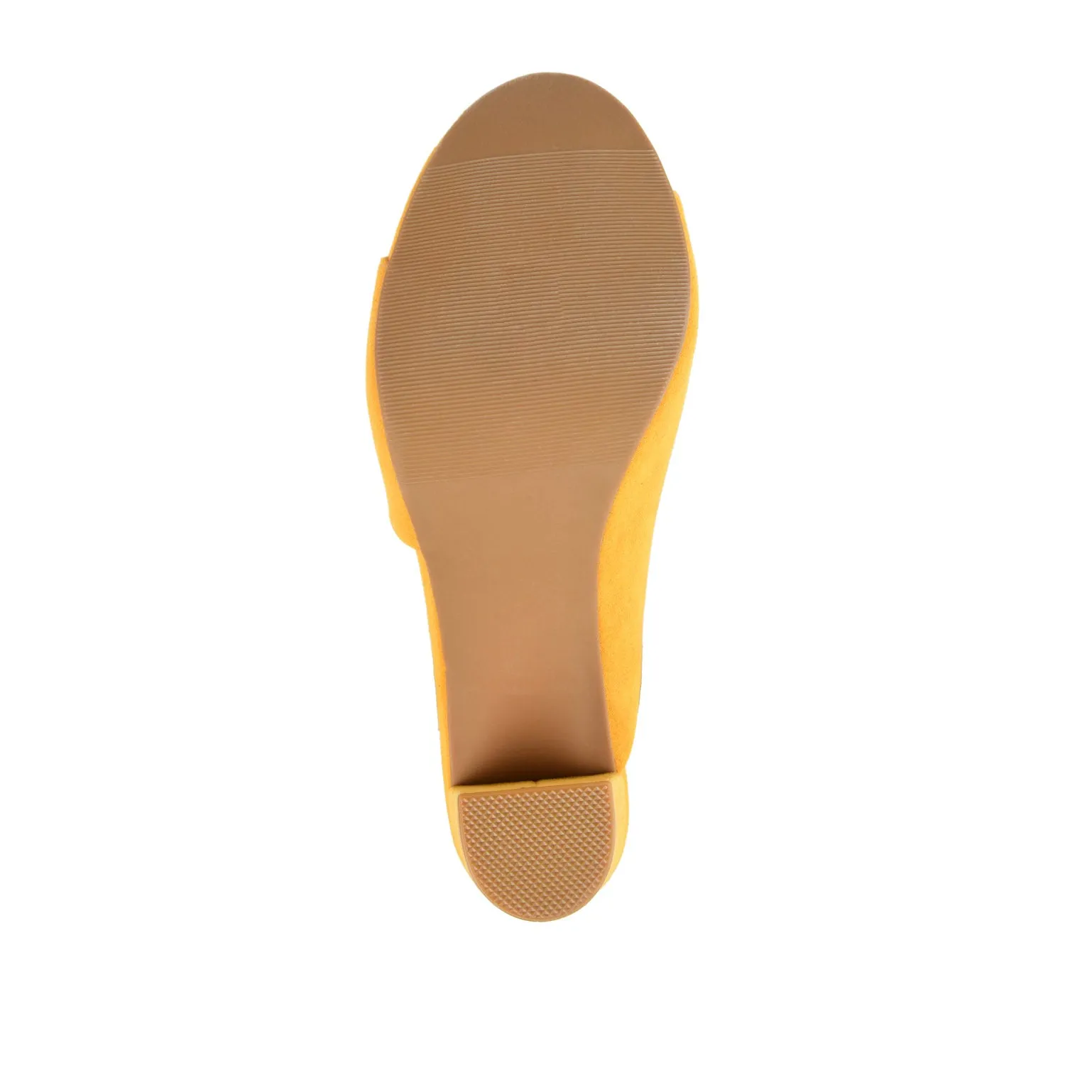 ALLEA BLOCK HEELED MULES IN WIDE