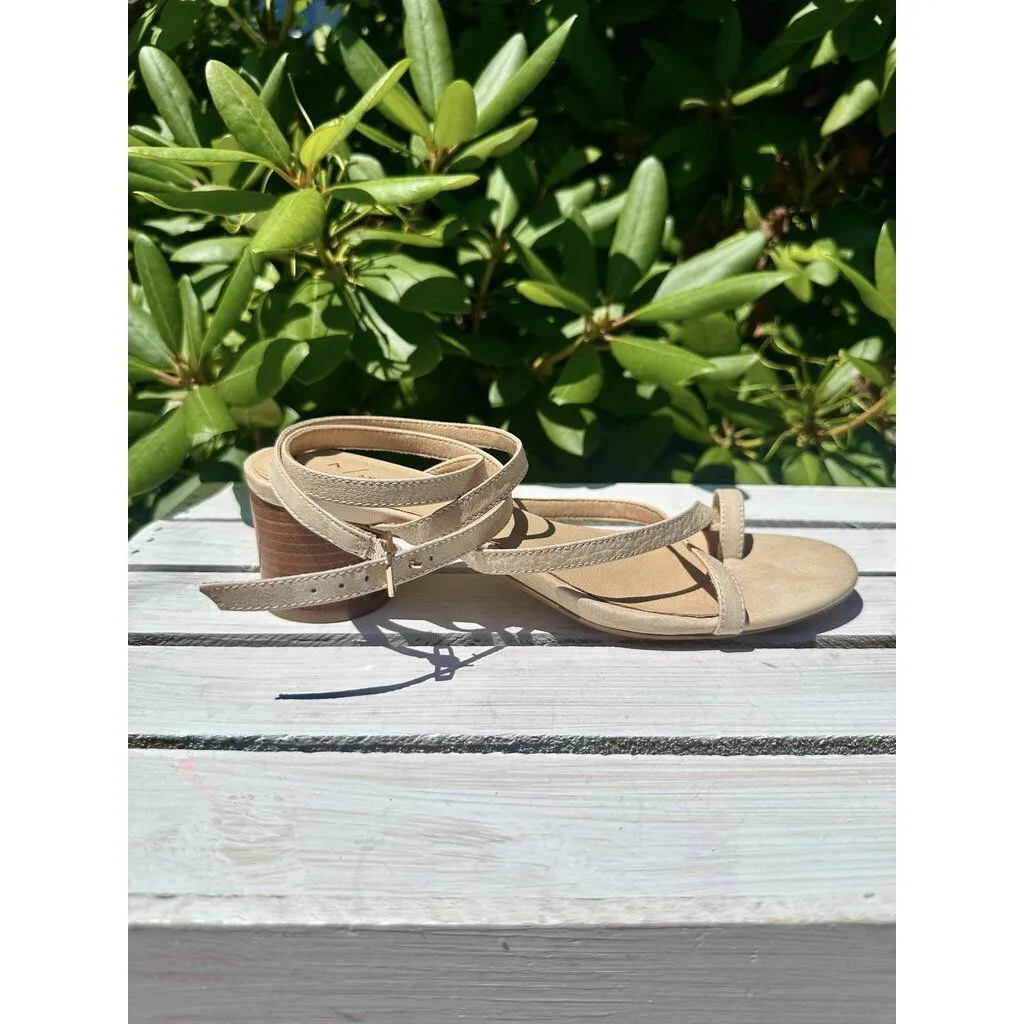 Anthropologie Strappy Heeled Sandals - Size 8.5