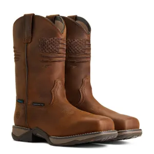 Ariat Anthem Patriot Waterproof Western Boot Style 10040369