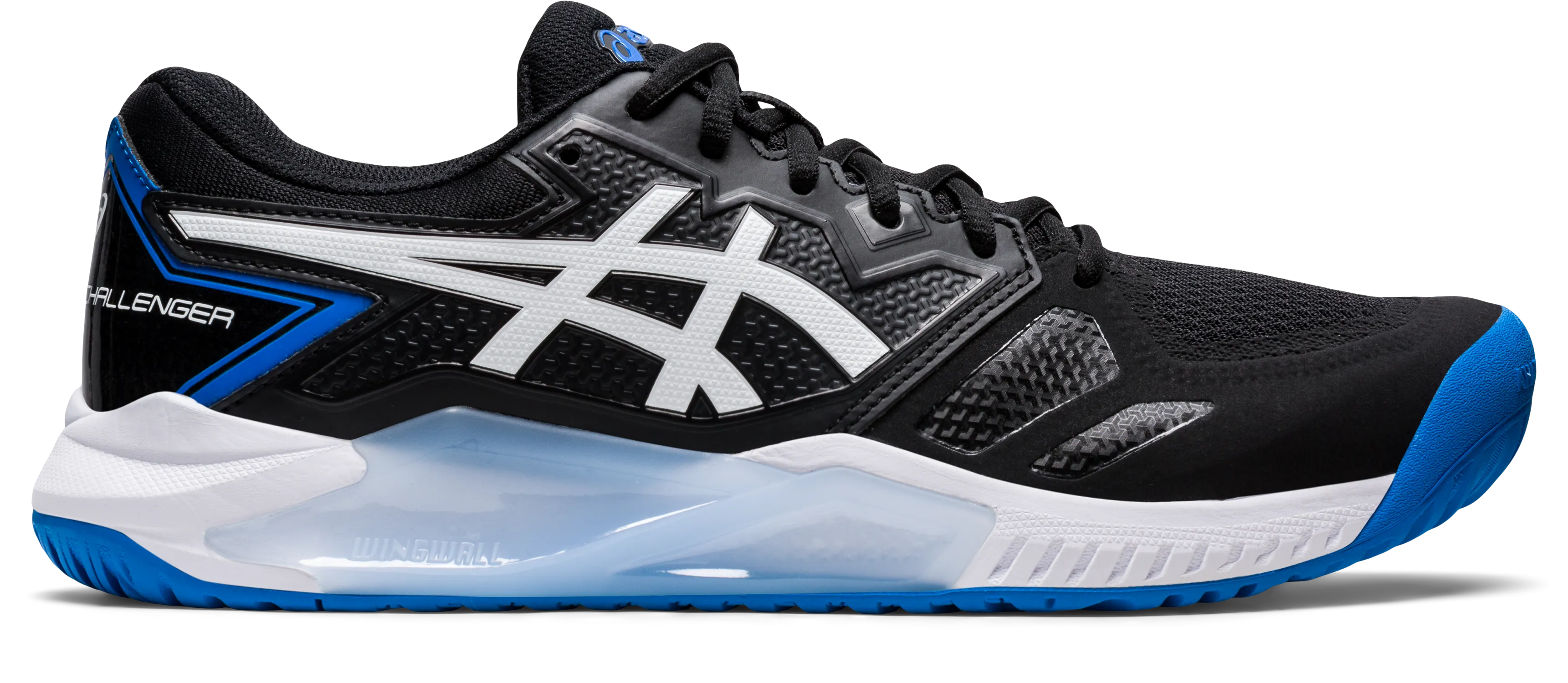 Asics Gel-Challenger 13 Black/Electric Blue Mens