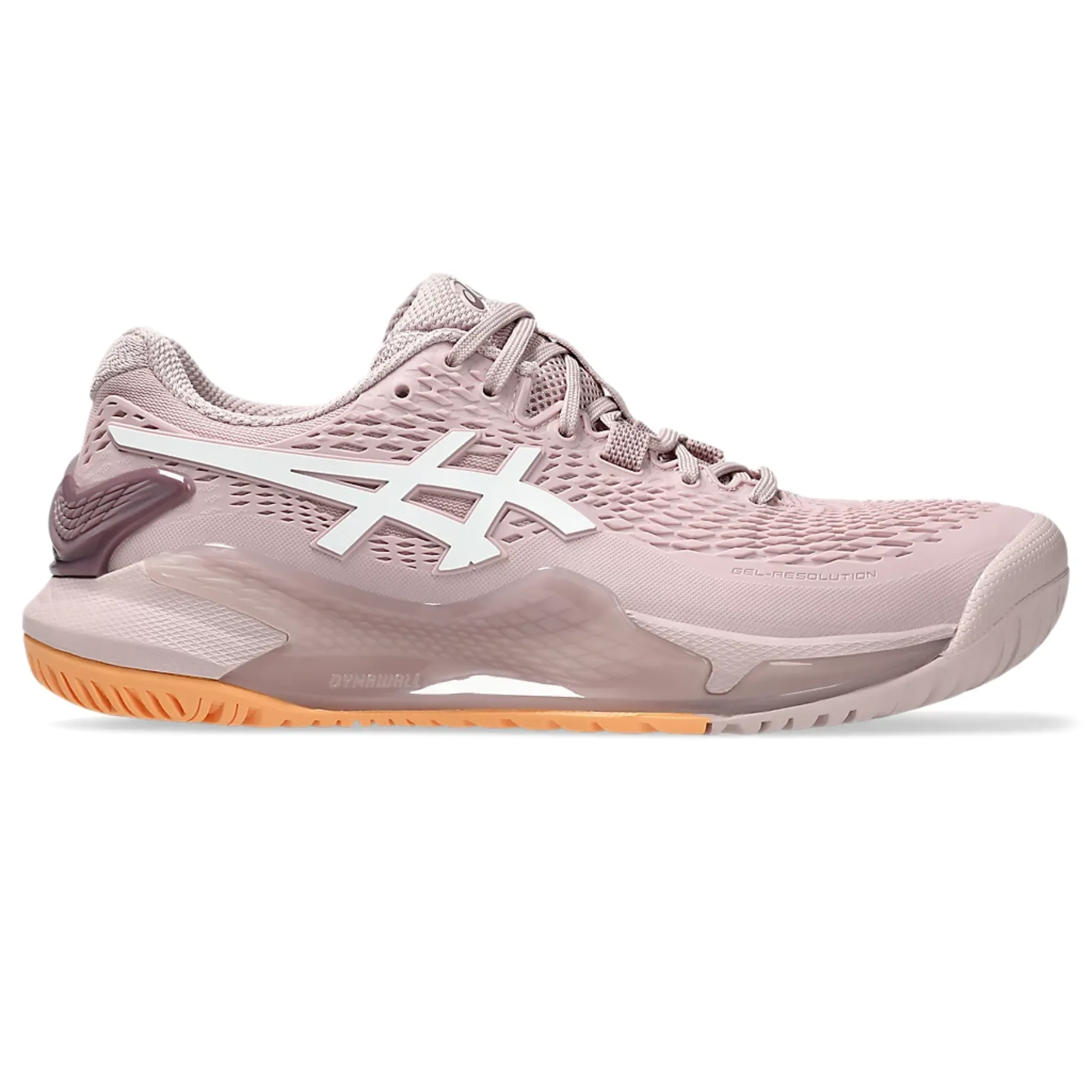 Asics Gel-Resolution 9 Wide Women Tennis Shoes - Watershed Rose/White