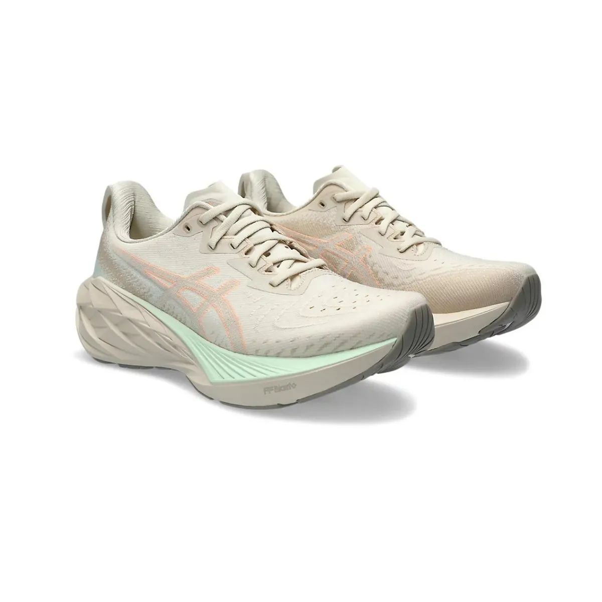 Asics Novablast 4 Beige Green SS24 Women's Sneakers