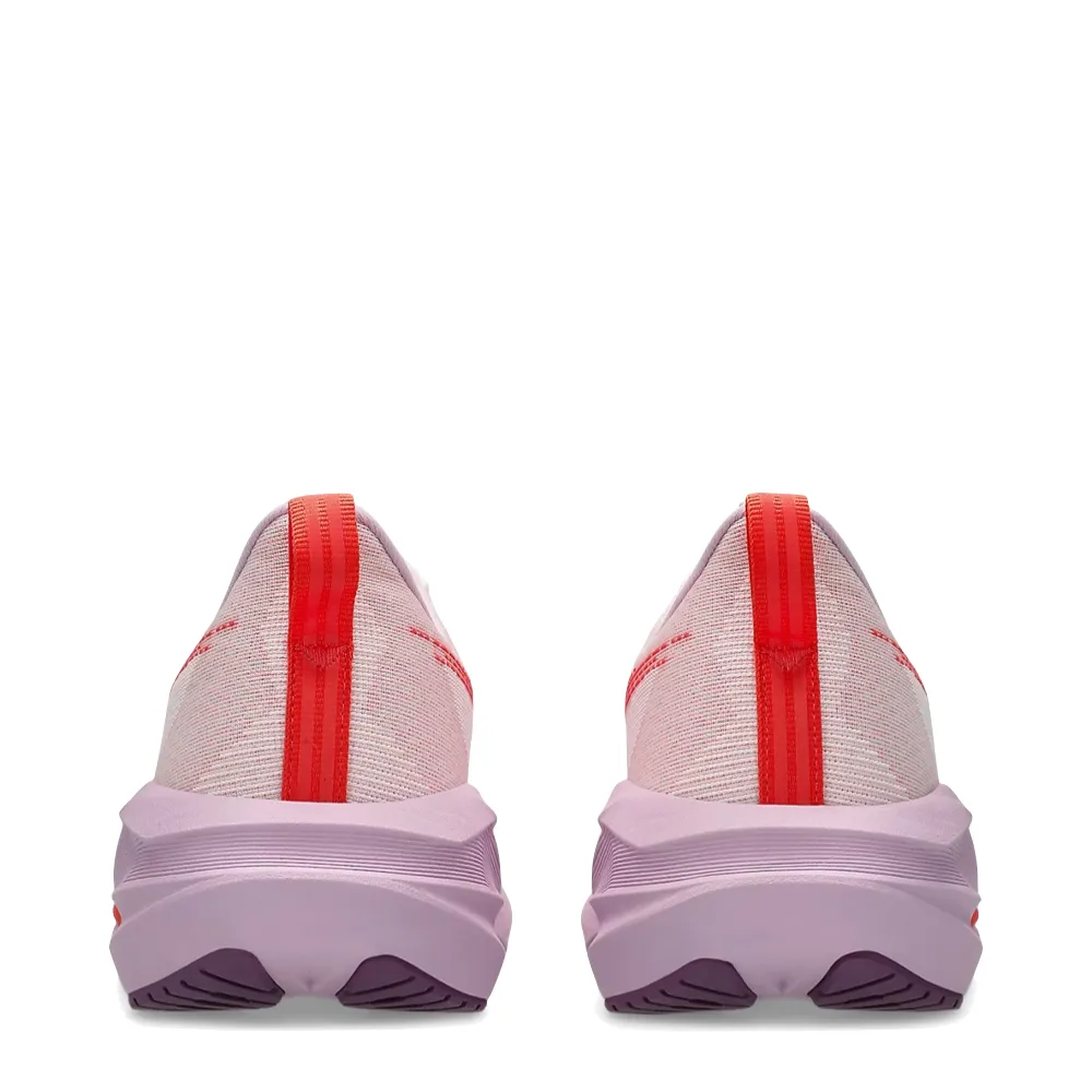 Asics Women's Novablast 5 Sneaker in White/Coral