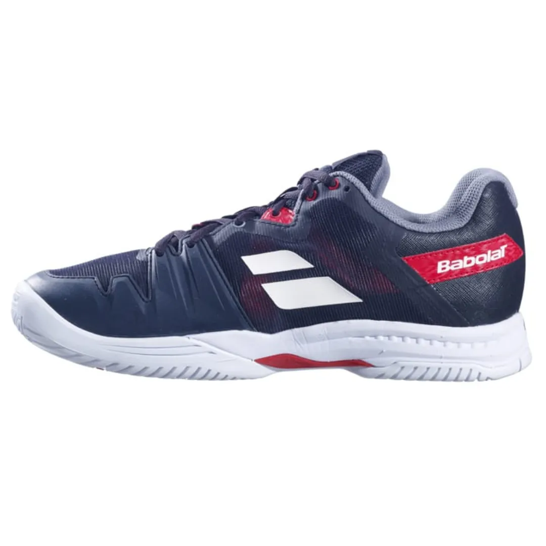 Babolat SFX All Court Men Tennis Shoes - Black/Poppy Red