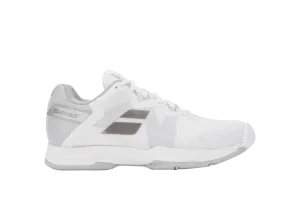 Babolat SFX3 All Court Tennis Shoes (Ladies) - White/Silver