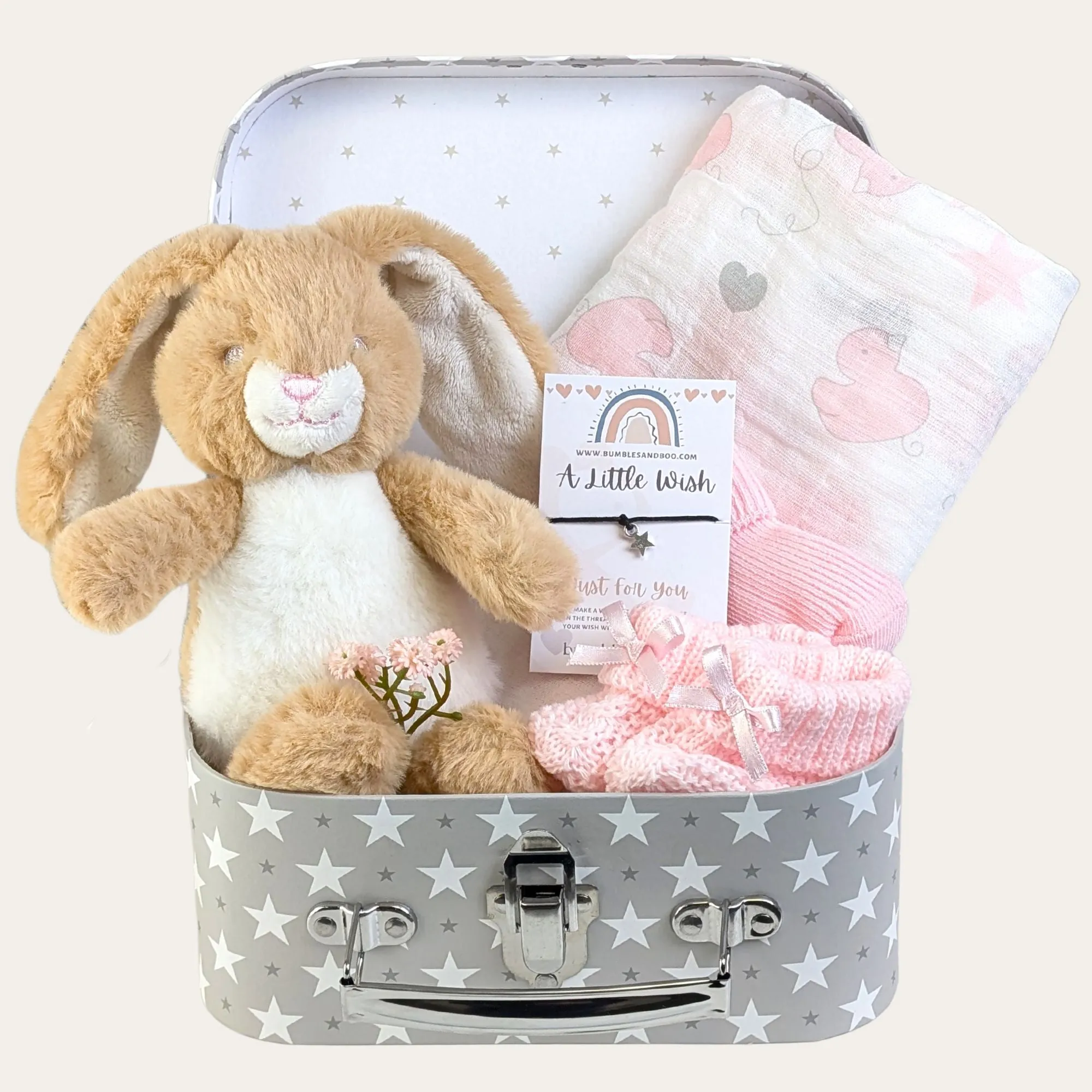 Baby Girl Keepsake Gifts Hamper, You'll Be A Wonderful Mummy