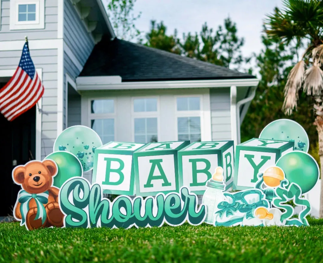 Baby Shower Lawn Sign Rental