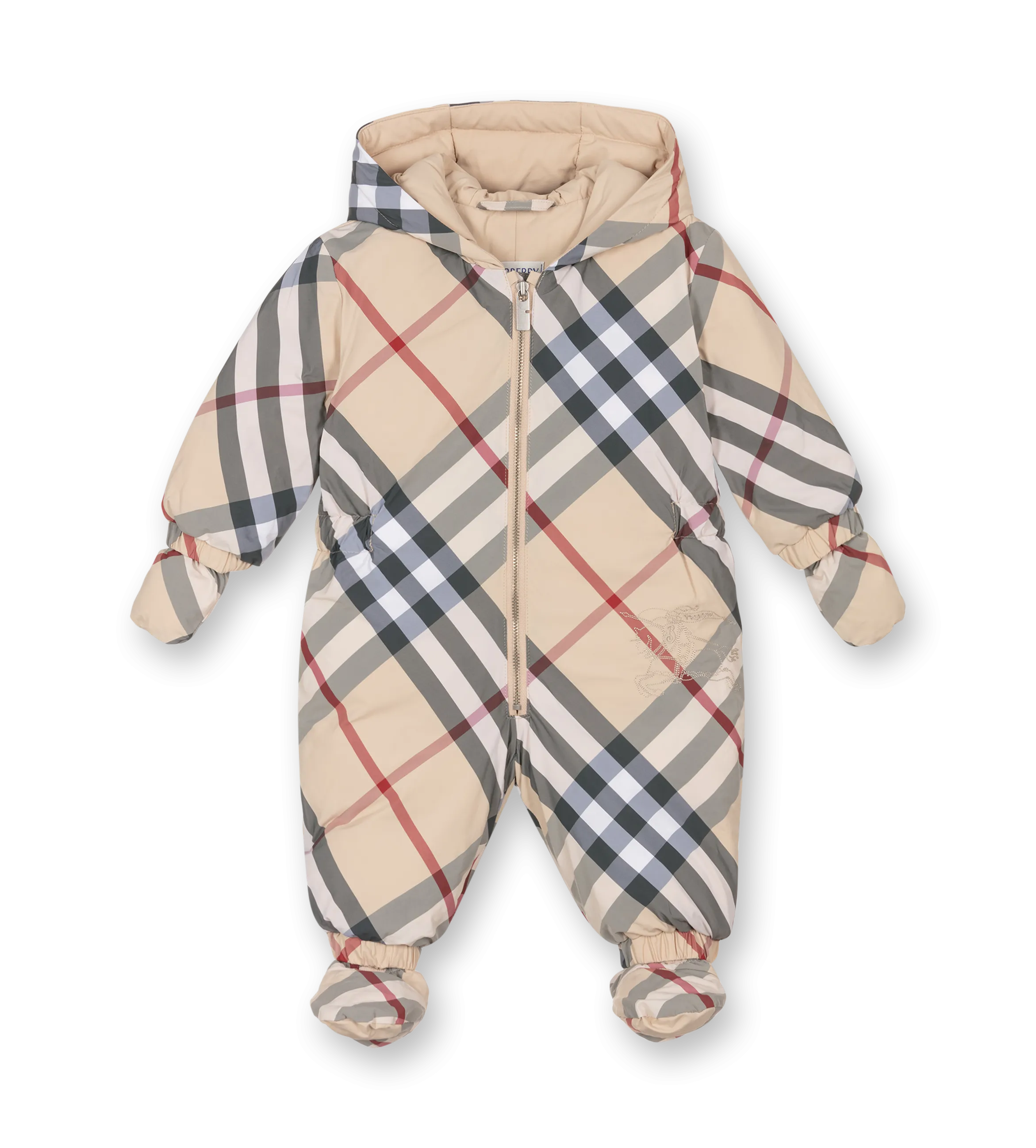 Baby Snowsuit Pale Stone