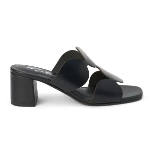 Barbara Block Heel Slide Sandals