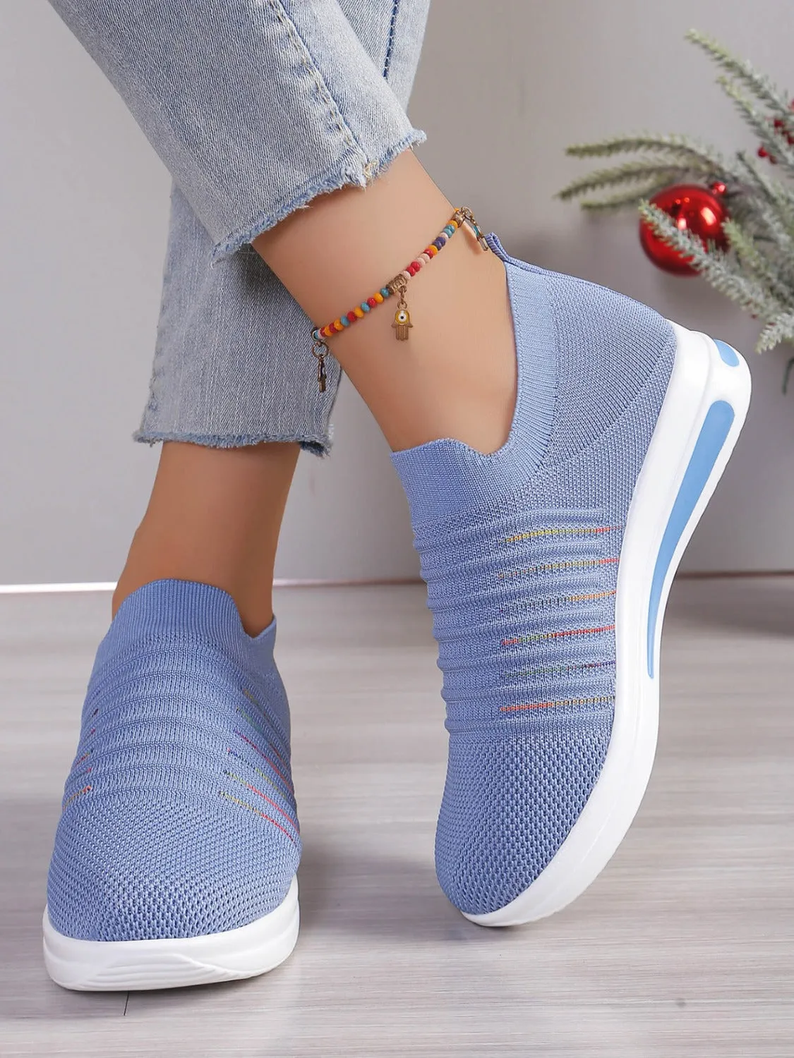 BE. Shoe HYFE Slip On Wedge Sneakers