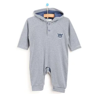 Bebbek Baby Jumpsuit - Navy Blue