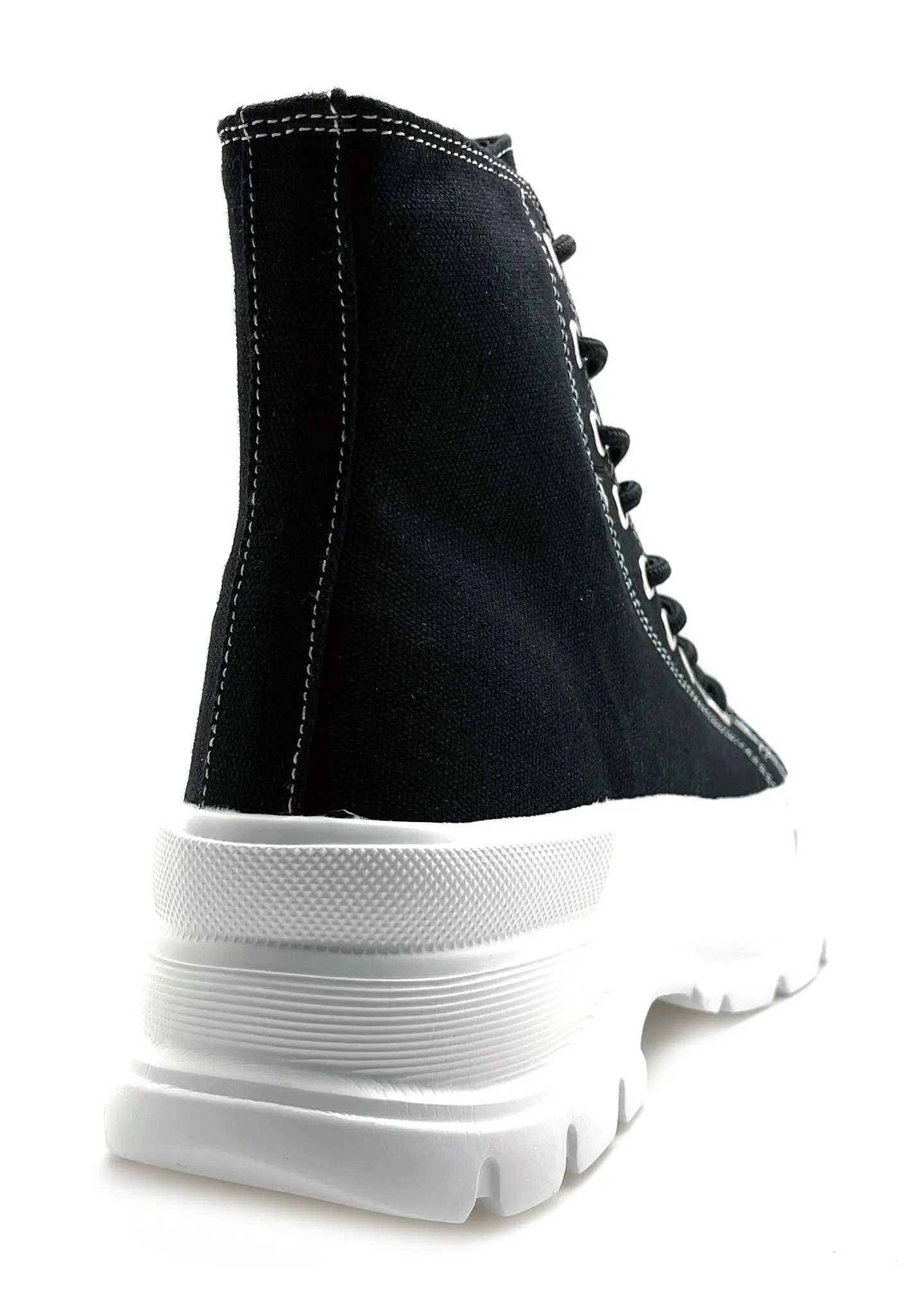 BELLE The Black Room Black Platform Sneakers