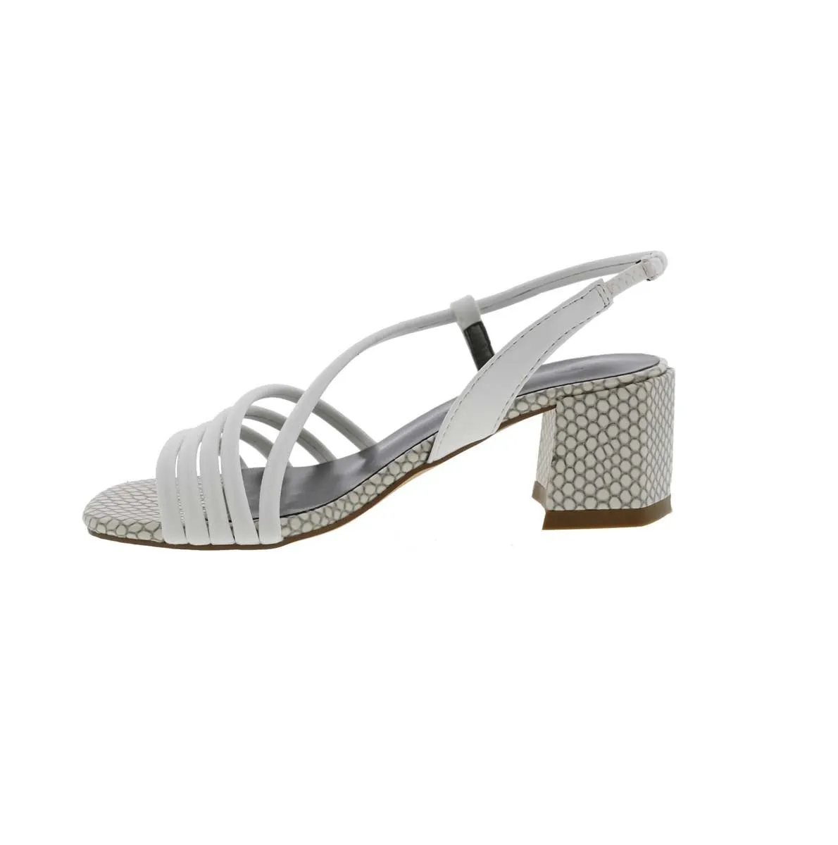 Bellini Fling Women In White Croc Combo