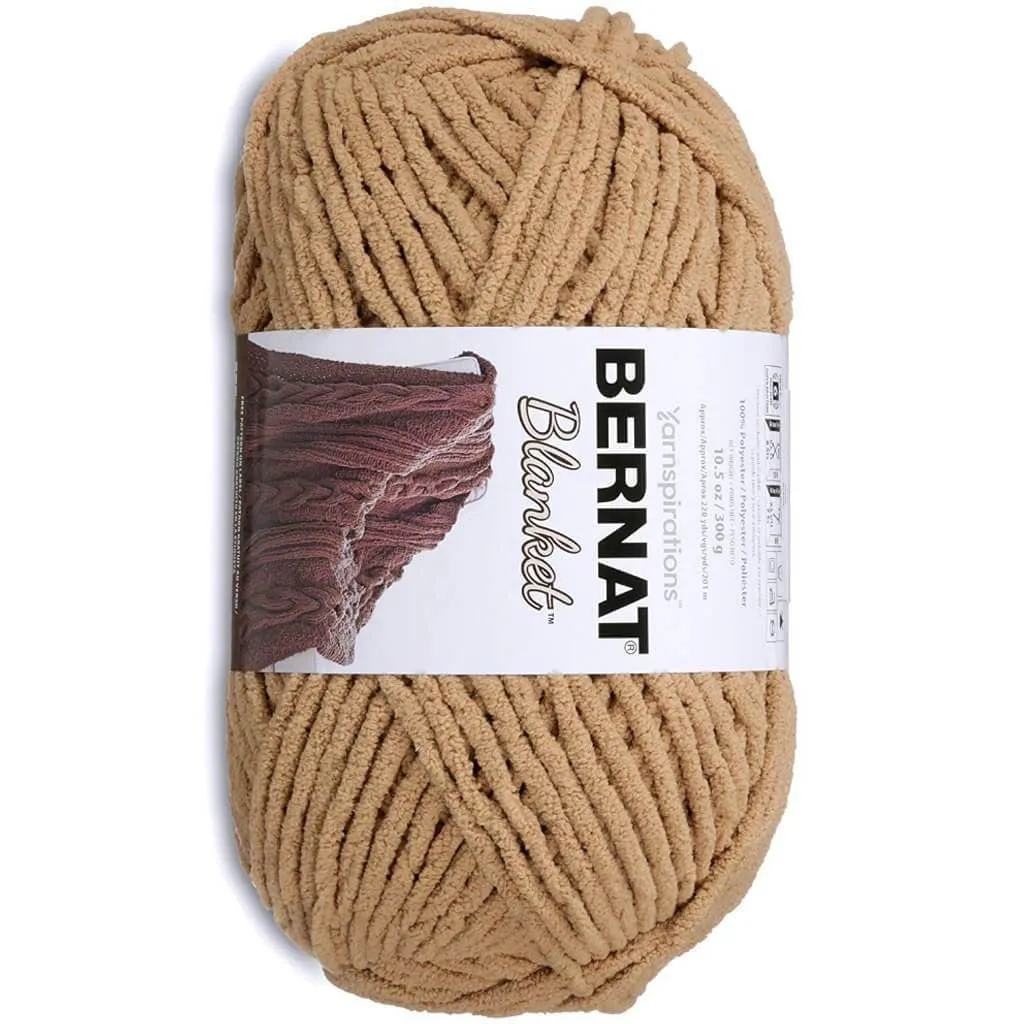 Bernat Blanket Big Ball Yarn Sand