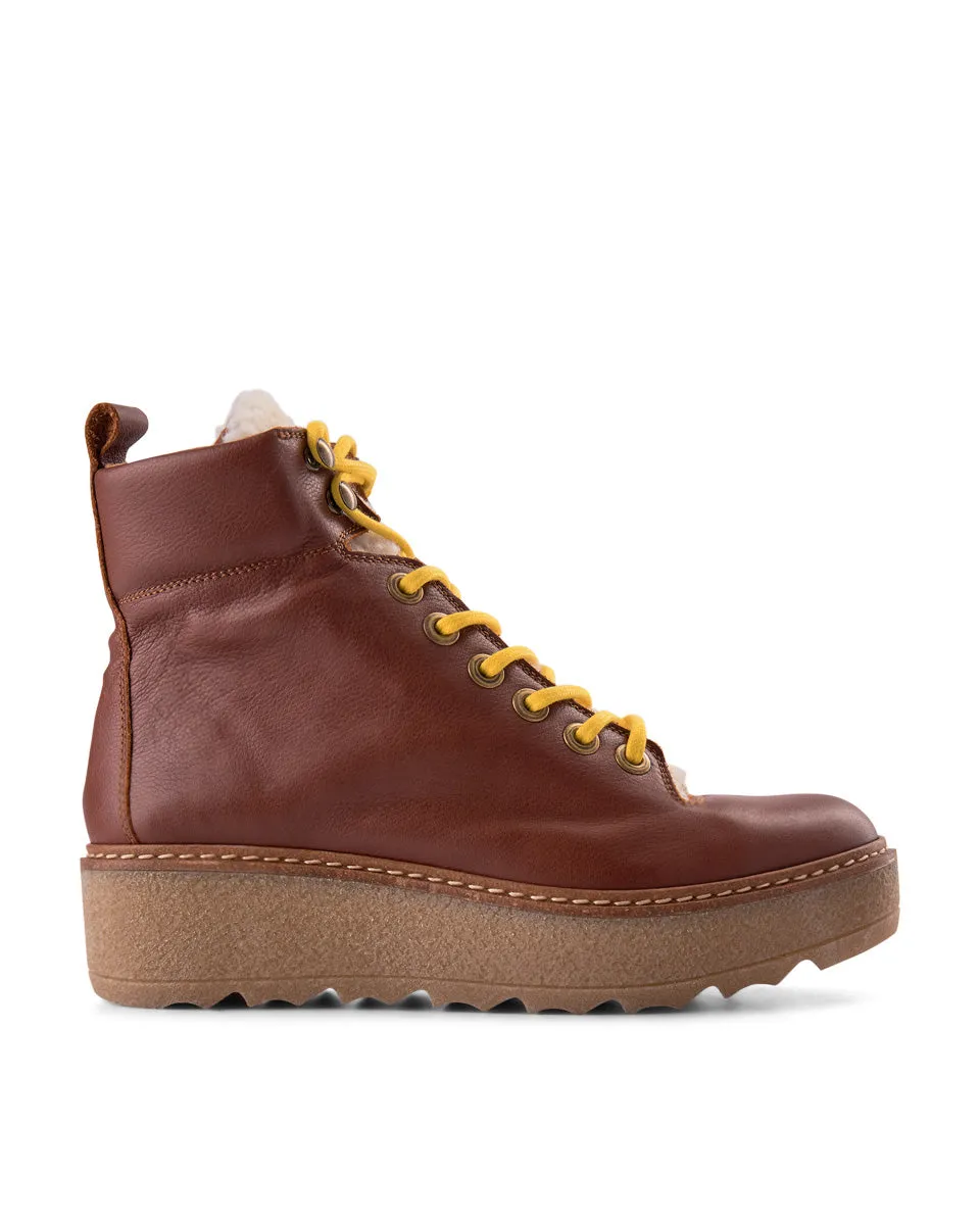 Bex boot leather - BROWN