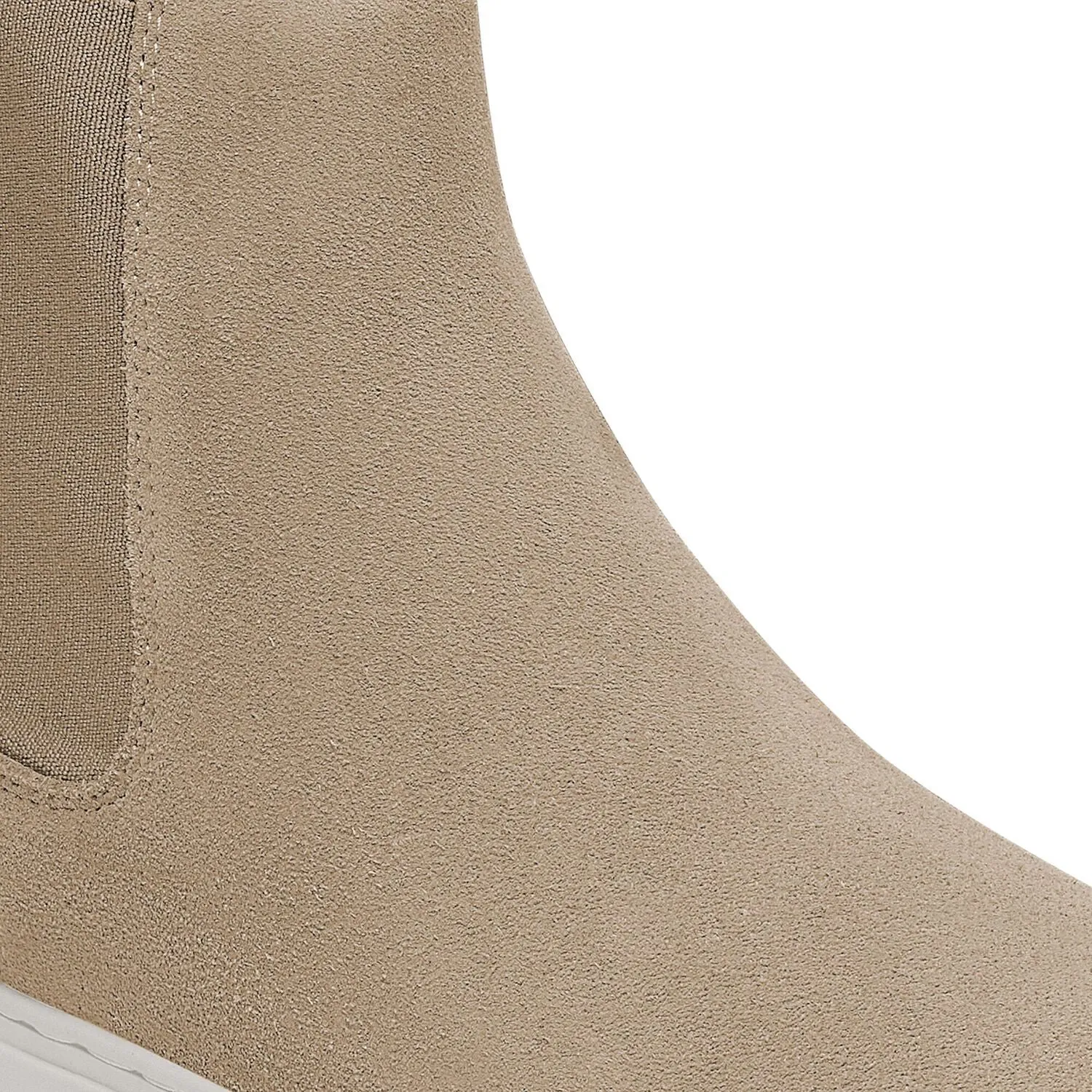 Birkenstock Bend Chelsea Suede Leather Bootie - Taupe 1028483