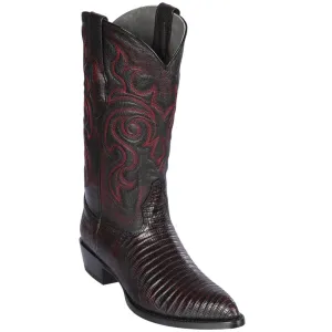 Black Cherry Lizard Boots