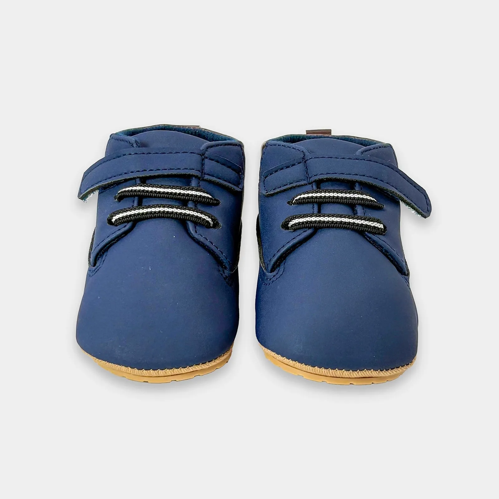 Bloom Blue Solid Booties