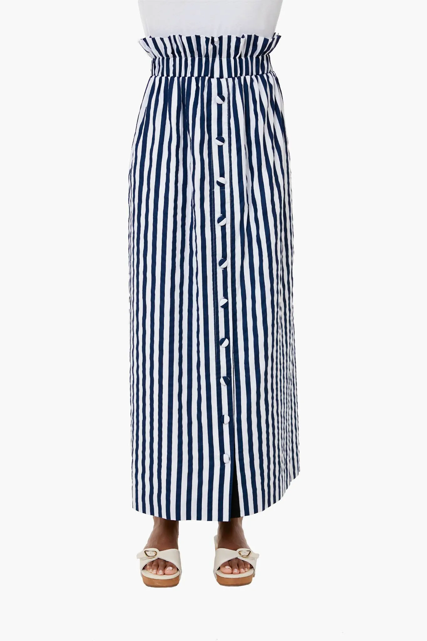 Blue Striped Sasha Skirt