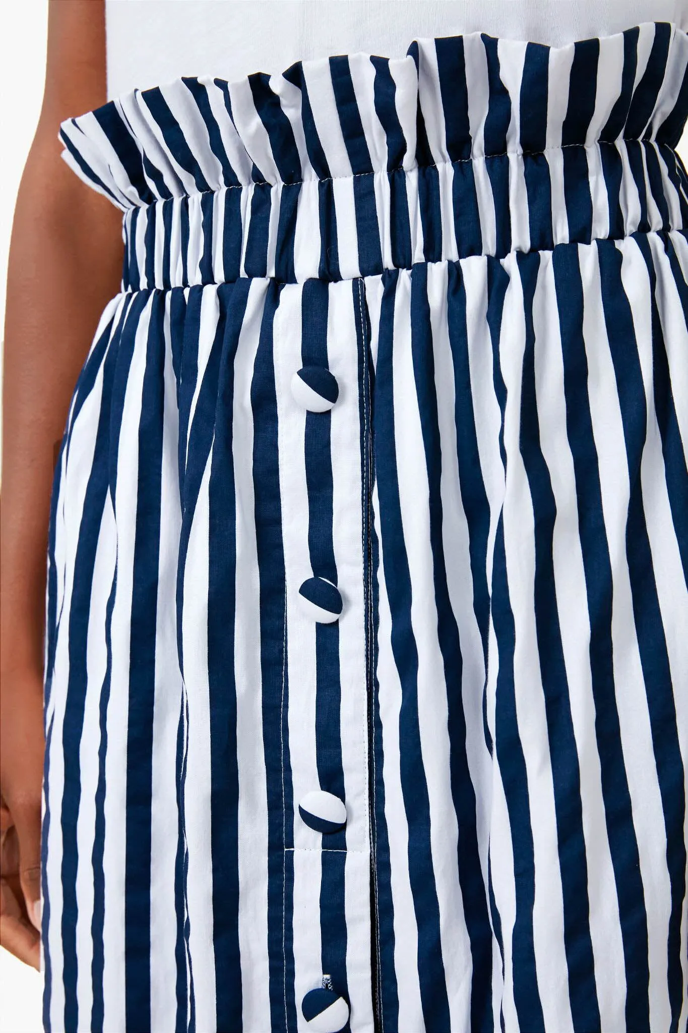 Blue Striped Sasha Skirt