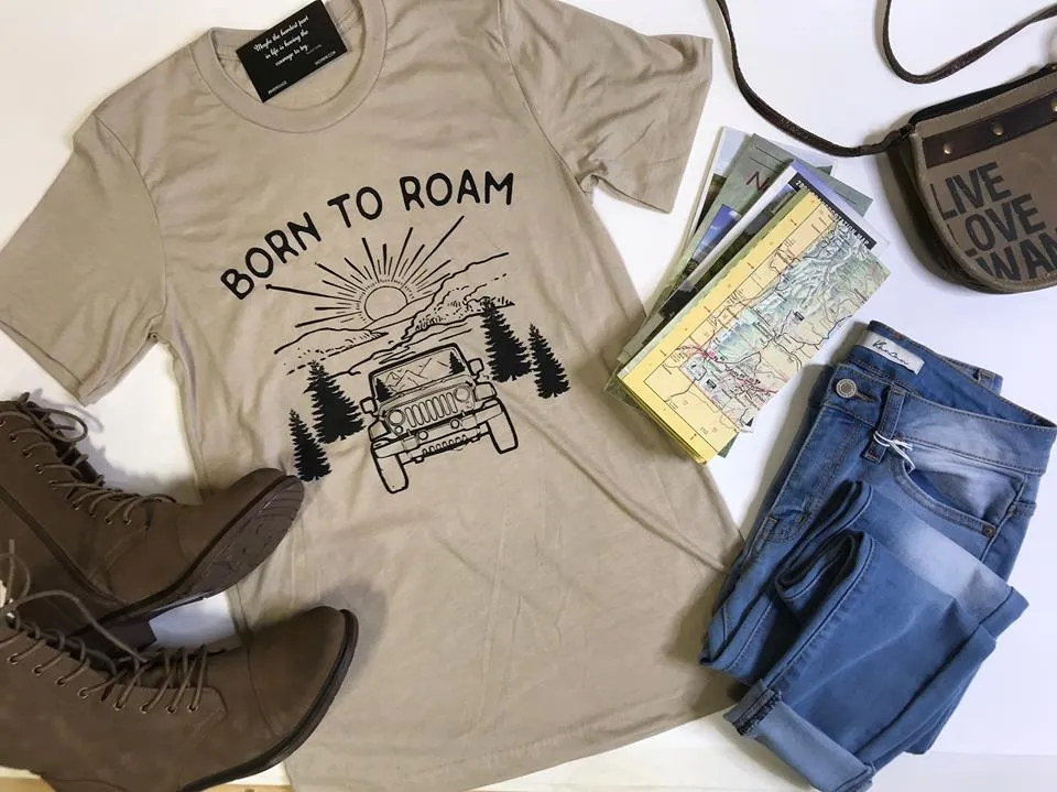 Born to Roam T-Shirt - Bad Habit Apparel*