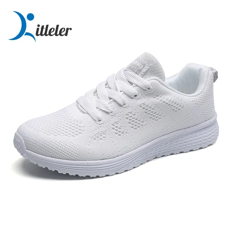 Breathable Sport Running Shoes for Women Lightweight Mesh Walking Shoes Trainers Workout Sneakers Gym Jogging Sneakers Female