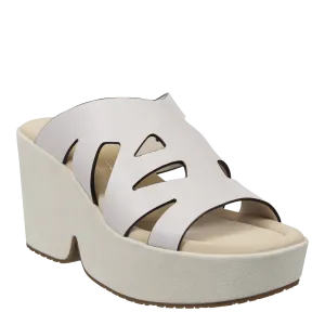 BRIO in WHITE Heeled Sandals