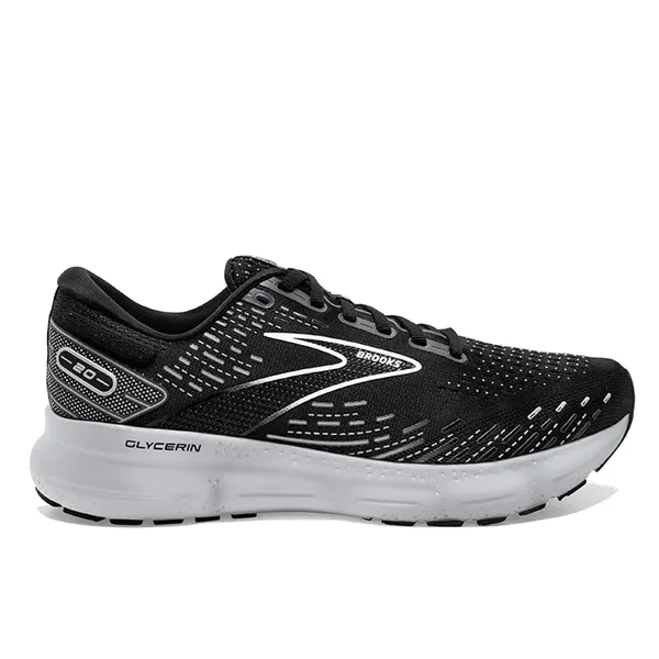 Brooks Men's Glycerin 20 Wide Black/White