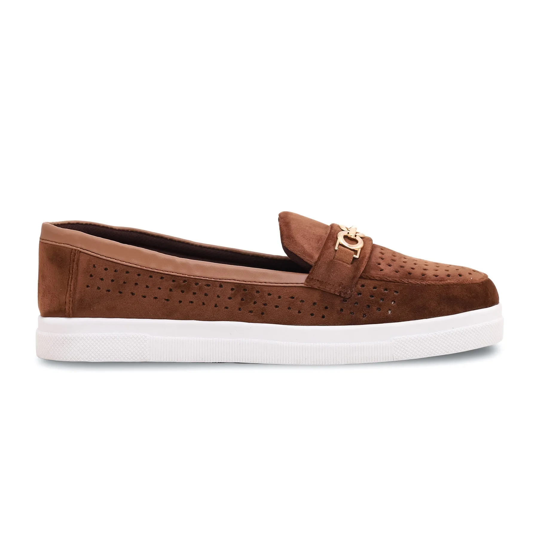 Brown Casual Slip Ons AT9089