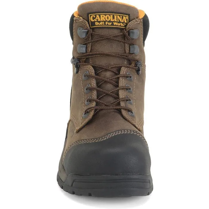 Carolina Men's Bruno Lo 5" Carbon CT Waterproof Work Boot -Brown- CA5522